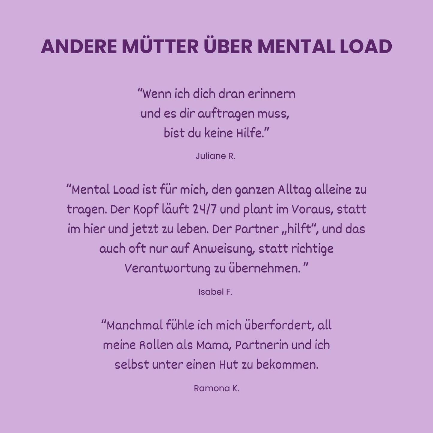 E-Book Mental Load - wenn der Kopf nie Pause hat