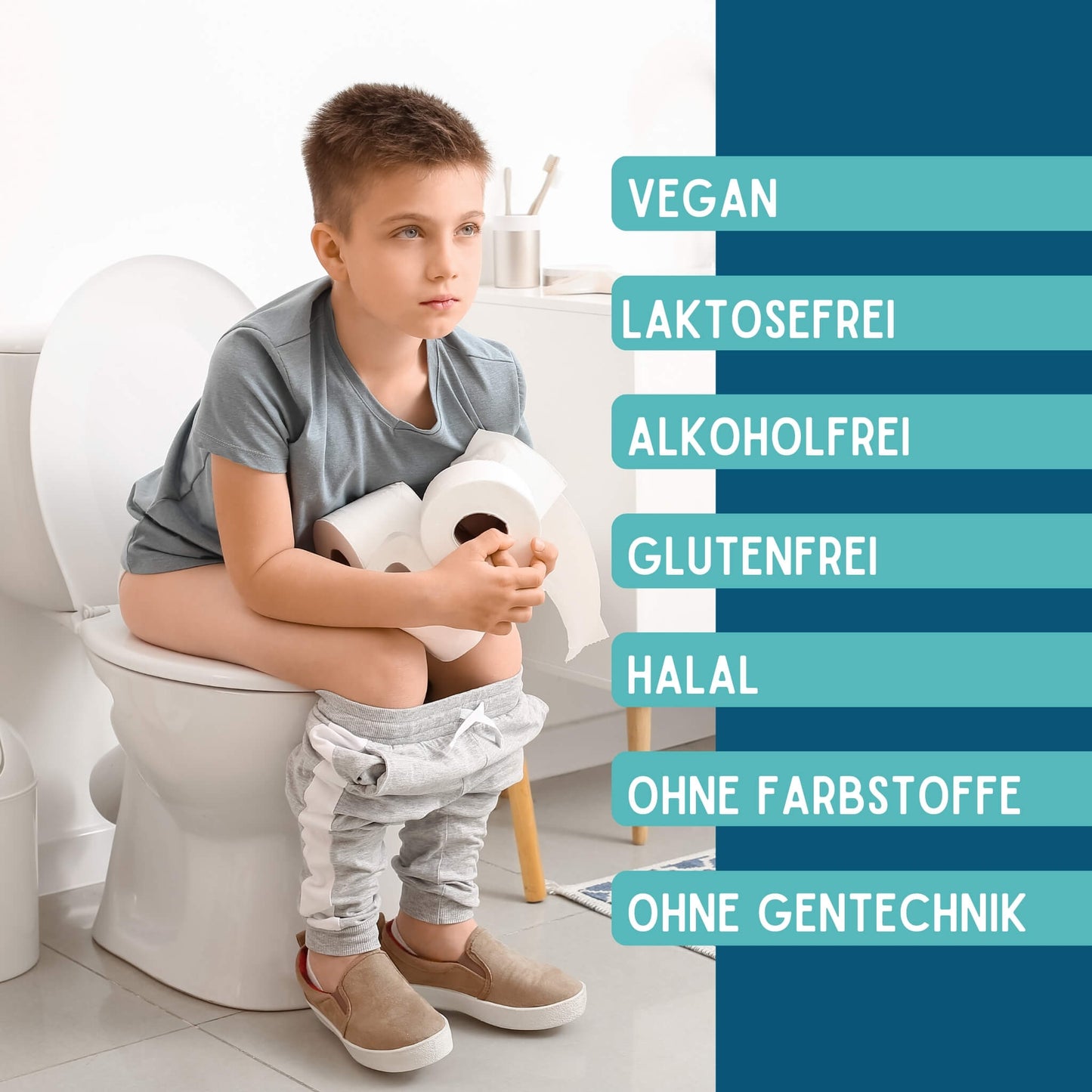 Vorteile der Herby Family Elektrolyte: vegan, laktosefrei, ohne Alkohole und glutenfrei