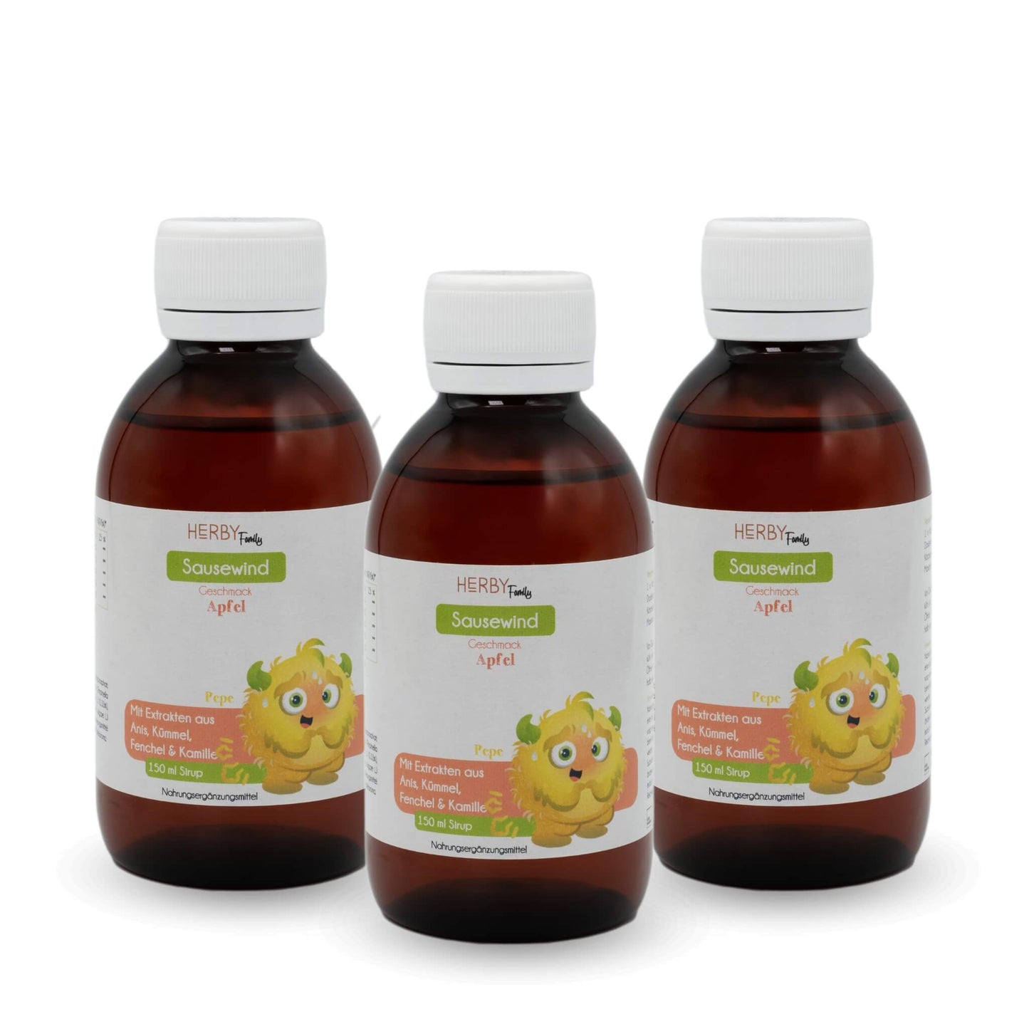 Sausewind Sirup mit Anis, Kamille und Kümmel