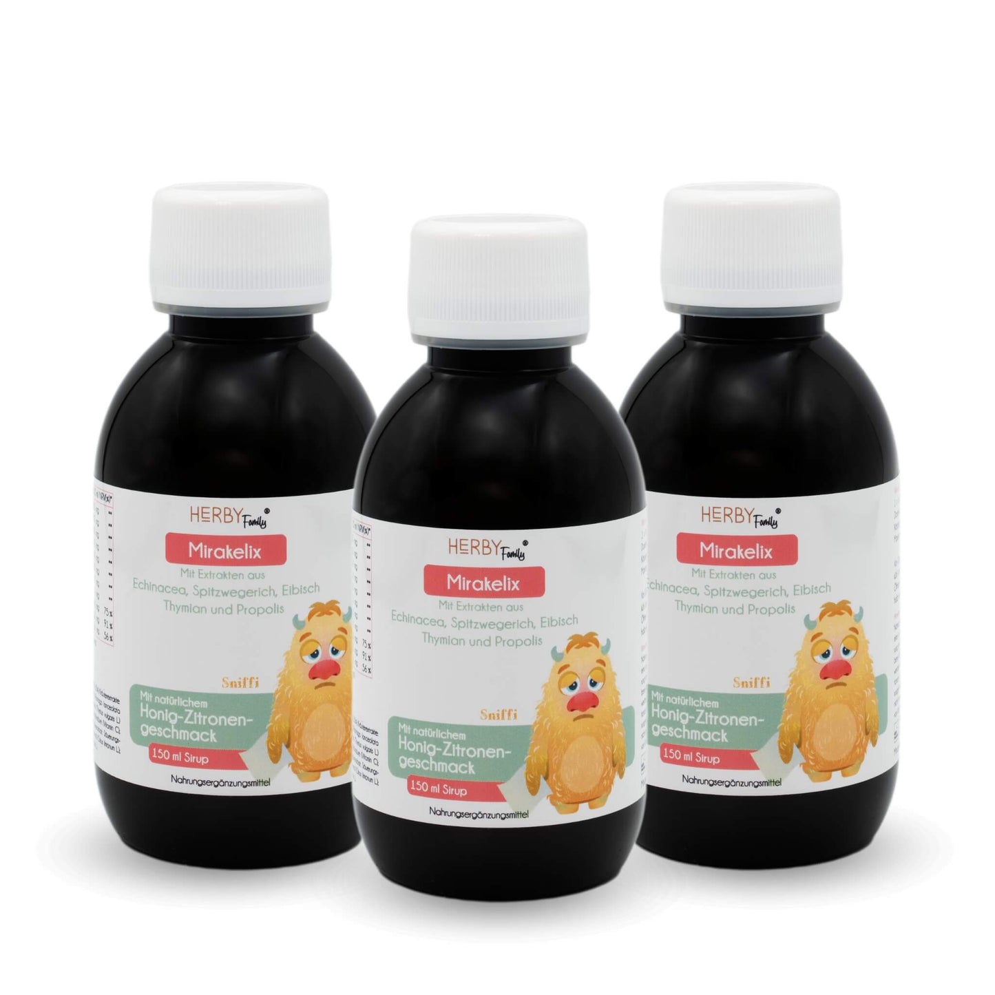 Mirakelix - pflanzlicher Sirup für Kinder zur Erkältungszeit