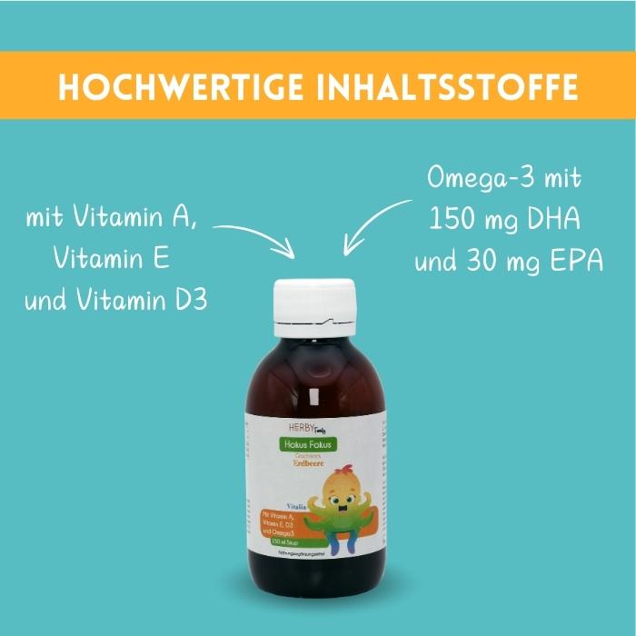Starter Set für Kita-oder Schulstart: Nährstoffe, Konzentration & Entspannung