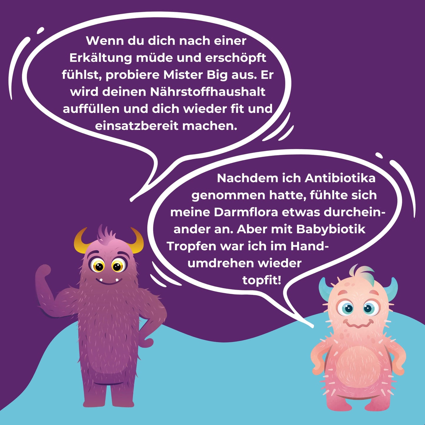 Urs und Billy erzählen ihre Geschichten zu einem starken Körper