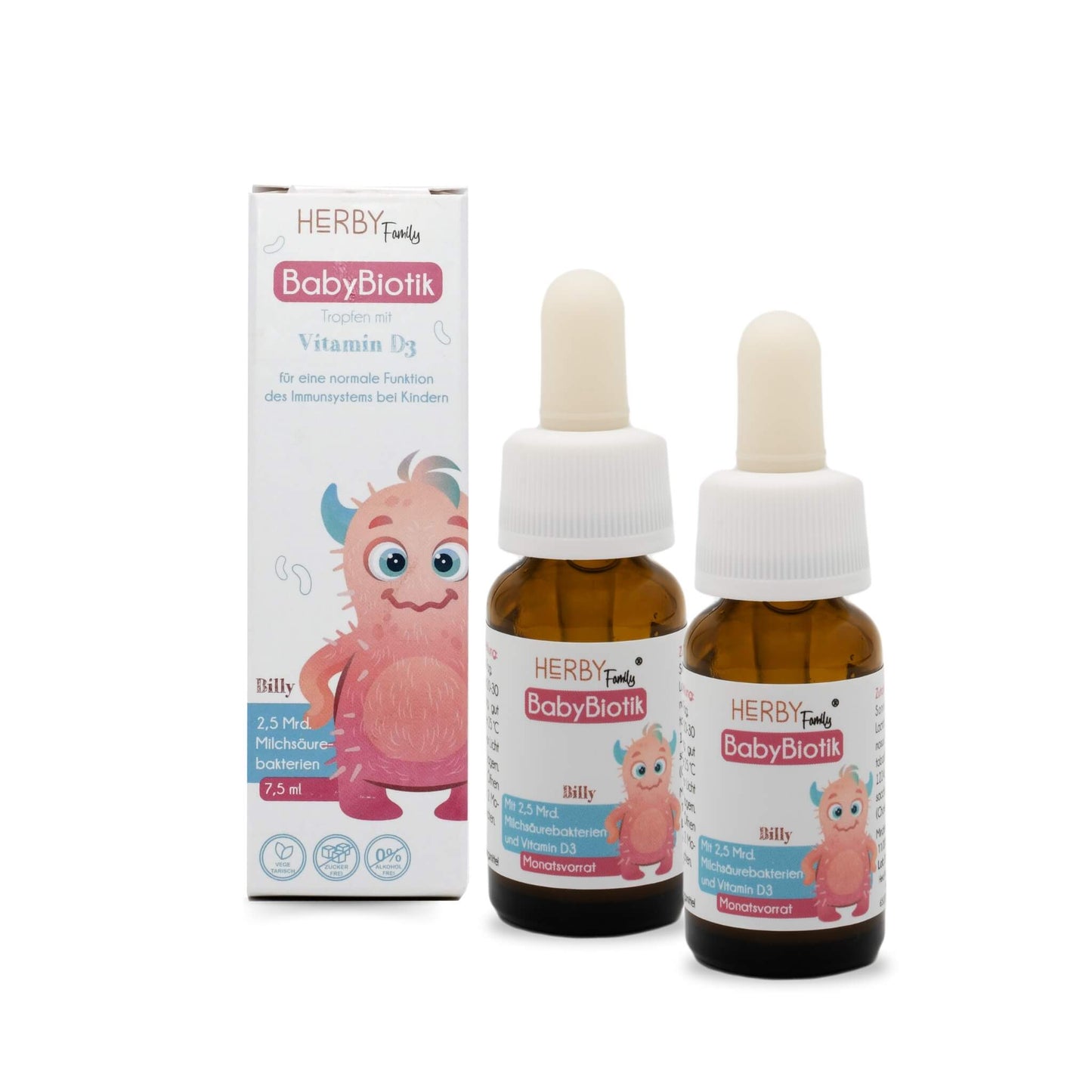 BabyBiotik Tropfen - Vitamin D3 mit Milchsäurekulturen