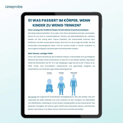E-Book: Der Hydration Guide für Familien