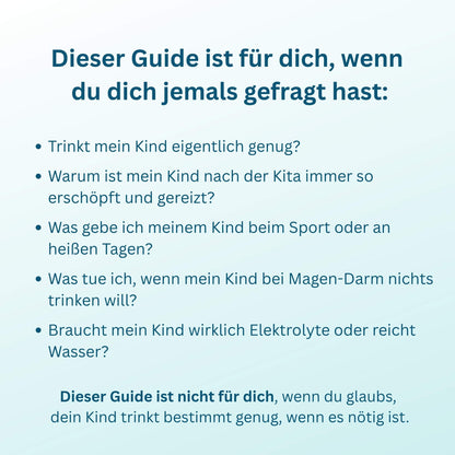 E-Book: Der Hydration Guide für Familien