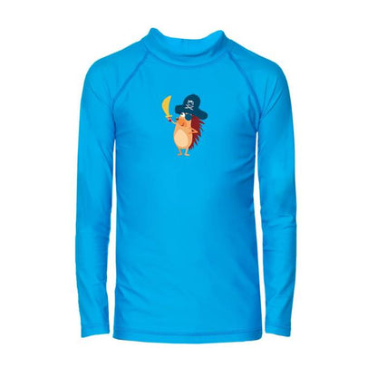 Kinder UV Langarm Shirt mit Igelchen - Dunkelblau - Herby FamilyKinder UV Langarm Shirt mit Igelchen - Dunkelblau