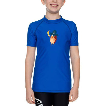 Kinder UV Shirt mit Igelchen - Dunkelblau - Herby FamilyKinder UV Shirt mit Igelchen - Dunkelblau