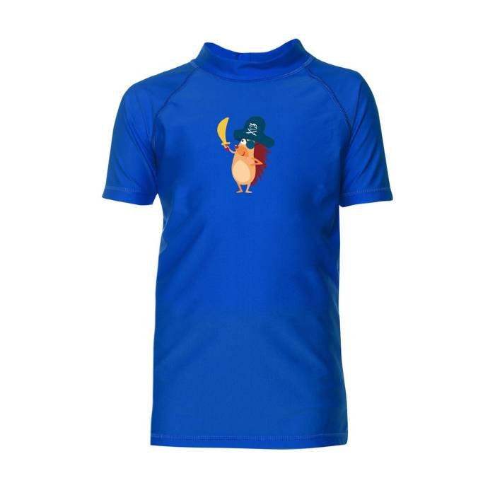 Kinder UV Shirt mit Igelchen - Dunkelblau - Herby FamilyKinder UV Shirt mit Igelchen - Dunkelblau