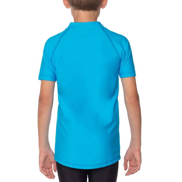 Kinder UV Shirt mit Igelchen - Hellblau - Herby FamilyKinder UV Shirt mit Igelchen - Hellblau