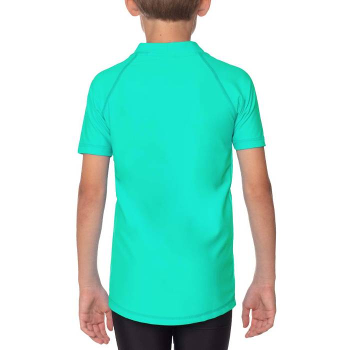 Kinder UV T-Shirt mit Eva - Grün - Herby FamilyKinder UV T-Shirt mit Eva - Grün