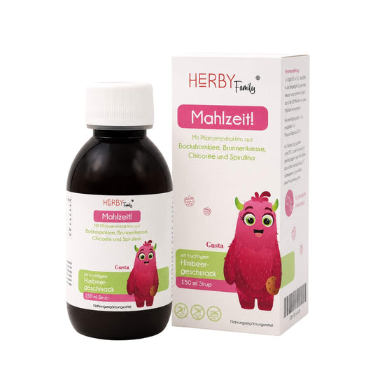 Verpackung und Flasche von Mahlzeit! Nahrungsergänzungsmittel
