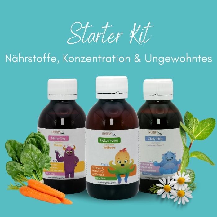 Starter Kit - Speziell entwickelt für Kinder - Herby FamilyStarter Kit - Speziell entwickelt für KinderSirup